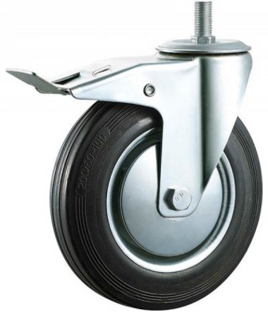 Caster Wheel Housings: Zinc, Steel, or Plastic?