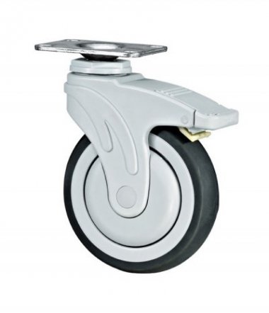 100mm TPR Caster