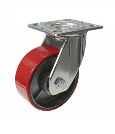 6" Schwerlast-Multimaterial-Lenkrolle