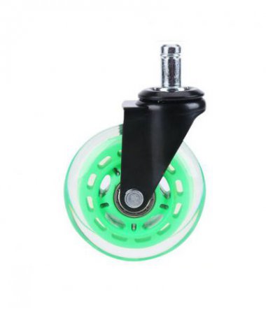2寸 Rueda con vástago PU