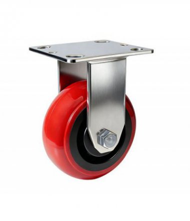 8" Roulette lourde multi-matériaux