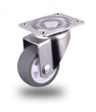 3" TPR Caster